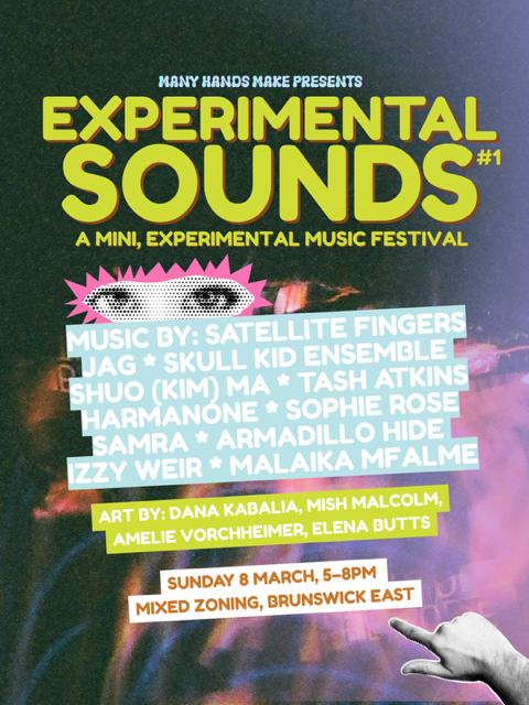 Experimental Sounds Music Festival Poster