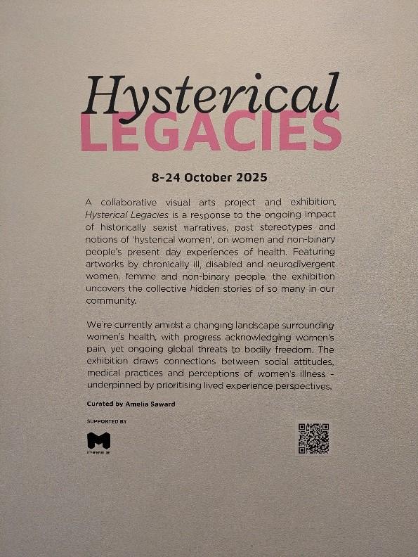 Hysterical Legacies exhibition description