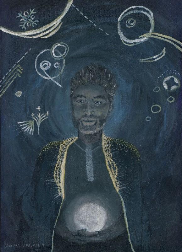 Menuo Acrylic Painting