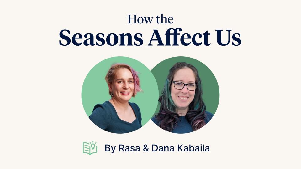 How the Seasons Effect Authors Image